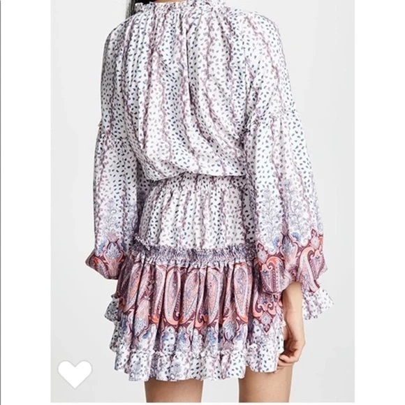 MISA Los Angeles
Elisabetta Paisley Peasant Dress (6) - Picture 5 of 12